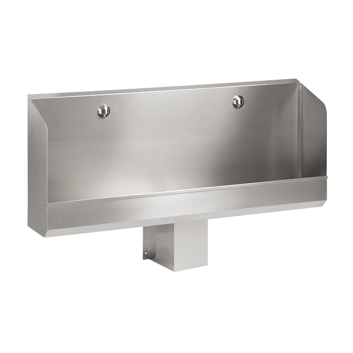 91034 Нержавеющий автоматический писсуаровый желоб с термодатчиком, 1200 мм, 6 В SANELA 