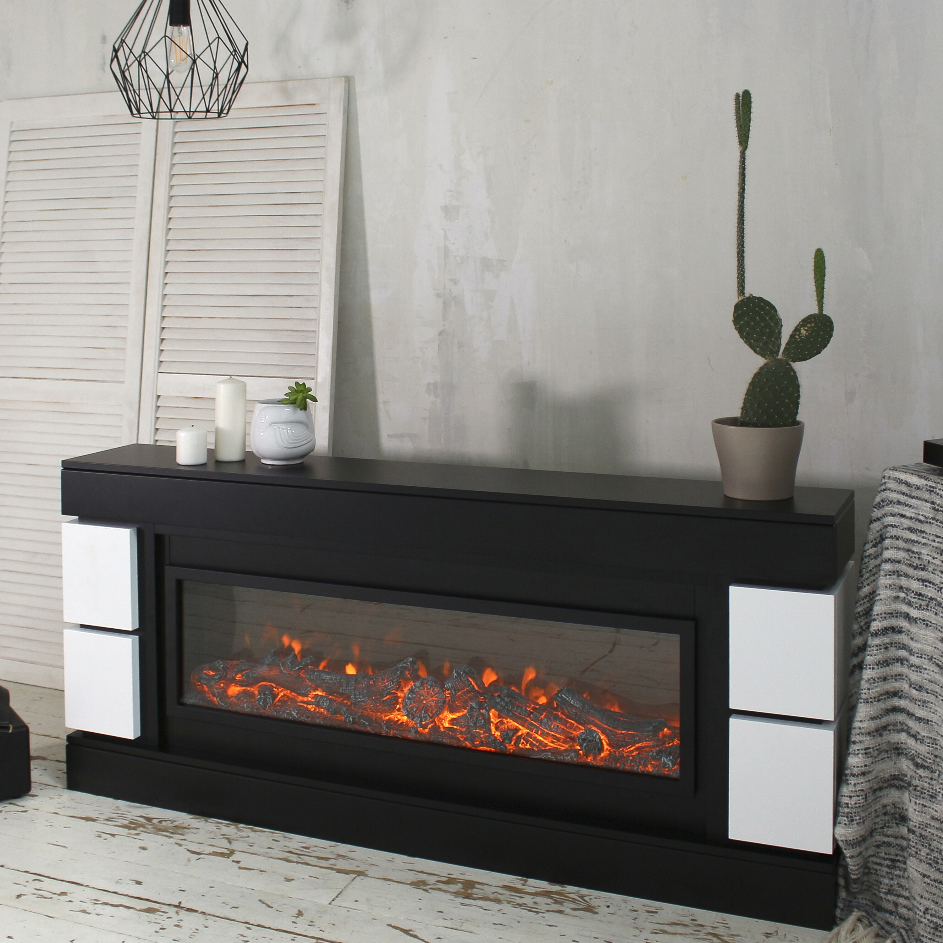 5312510 Каминокомплект RealFlame Denver 42 +Beverly 1000 STDN-0116521 - Вид №6