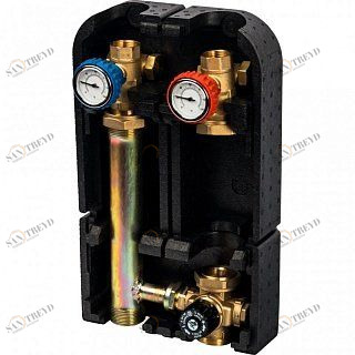 Насосная группа STOUT со смесительным контуром 1"1/4 без насоса, трансформируемая SDG0007003201