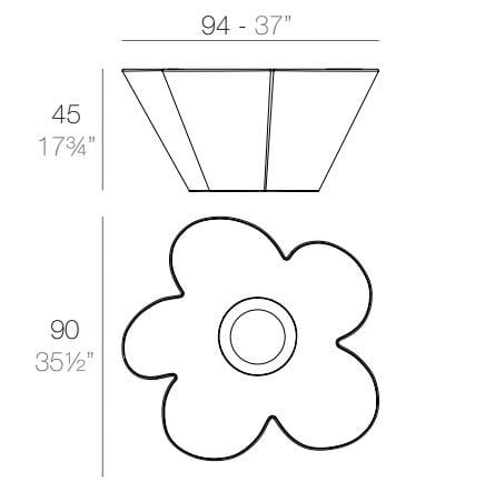 Журнальный столик Vondom Агата ARCH-00139273 - Вид №3