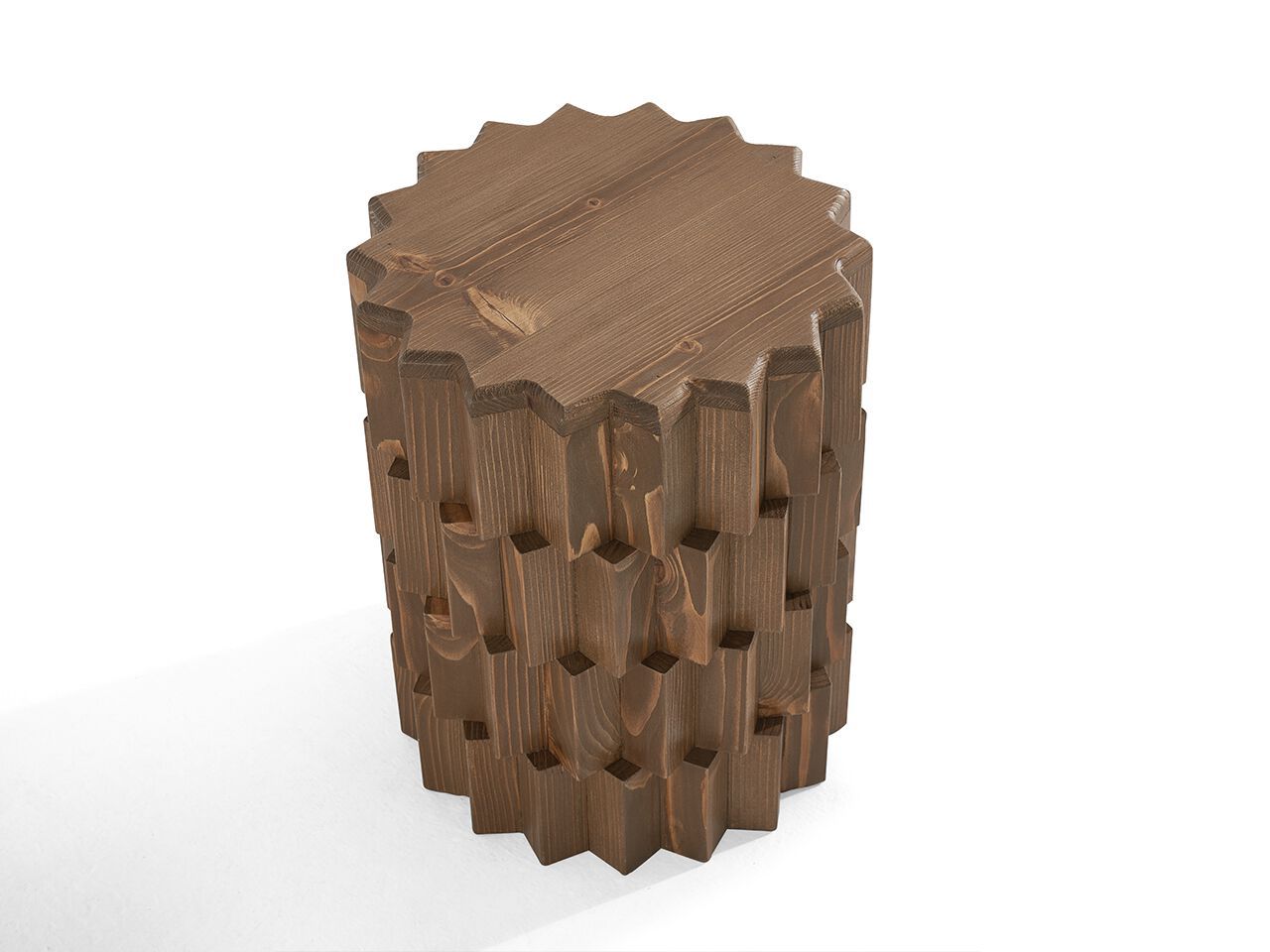 Круглый журнальный столик из массива дерева NDESIGN Ezora ARCH-00142424 - Вид №2