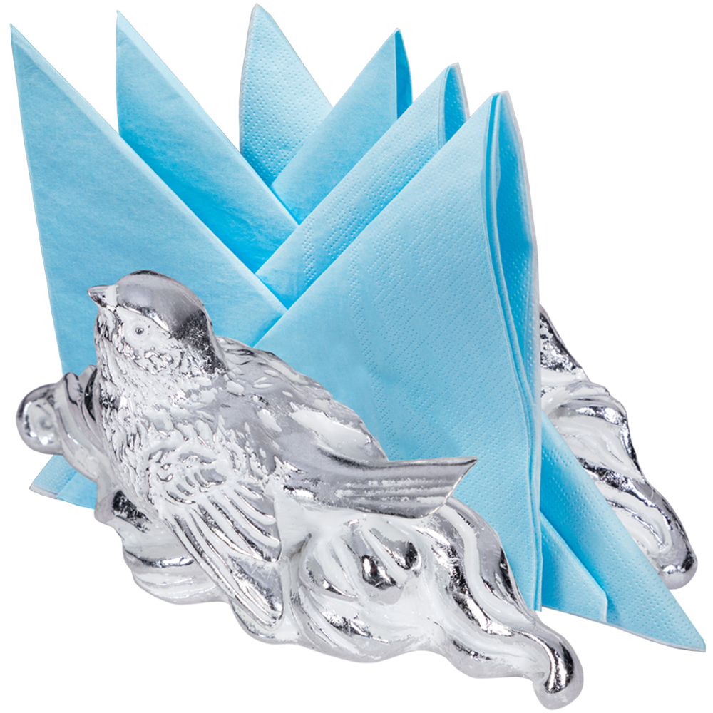 72022 Держатель для салфеток Птичка Сильвер BOGACHO 4627196599079 - Вид №3