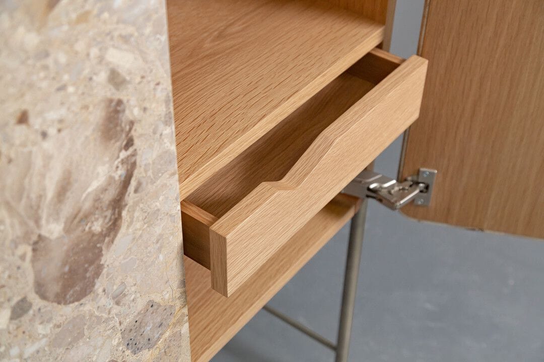 Мраморный буфет с распашными дверями Maami Home Rich ARCH-00036289 - Вид №1