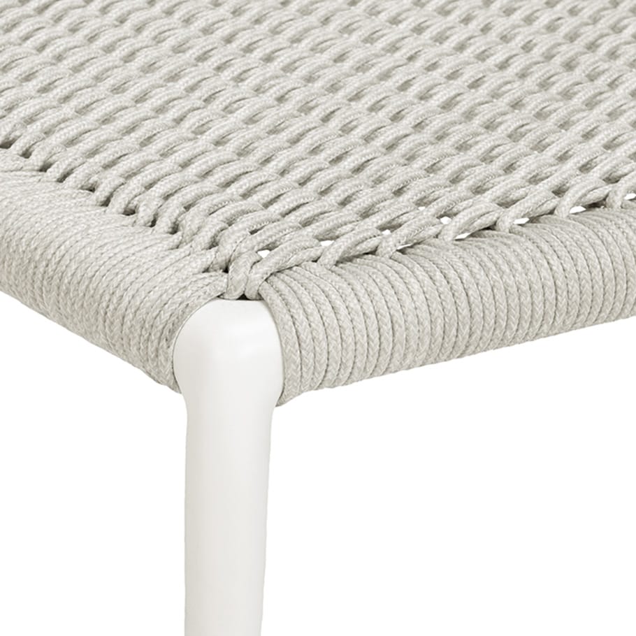 Подставка для ног из морской веревки и алюминия JANUS et Cie Knot ARCH-00091948 - Вид №10