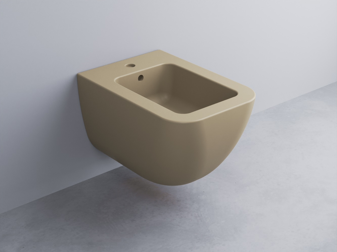 SHCOBS-AV Биде подвесное с одним отверстием под смеситель, в комплекте с крепежами cielo Shui Comfort Ceramica Cielo