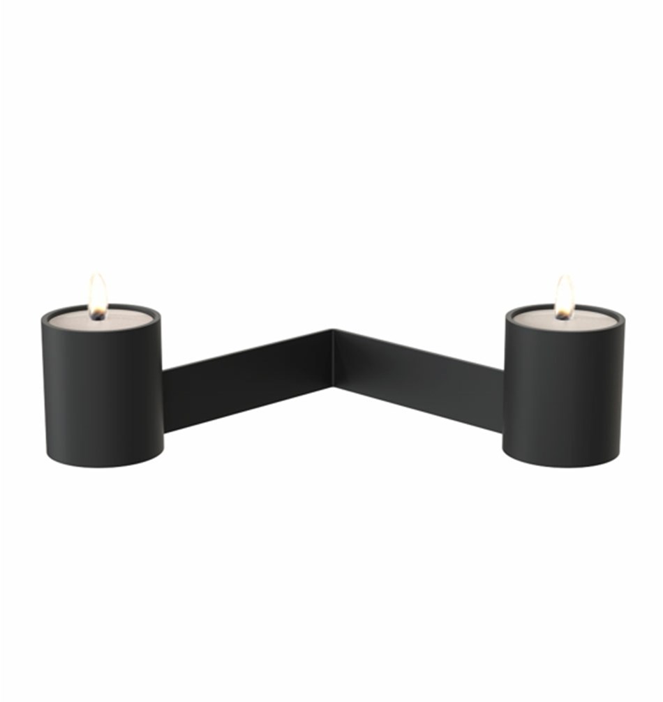 FROST Подсвечник 2004 » черный Нержавеющая сталь Черный N2004-B 