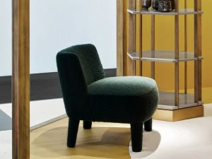 Meridiani Кресло со съемным чехлом из ткани