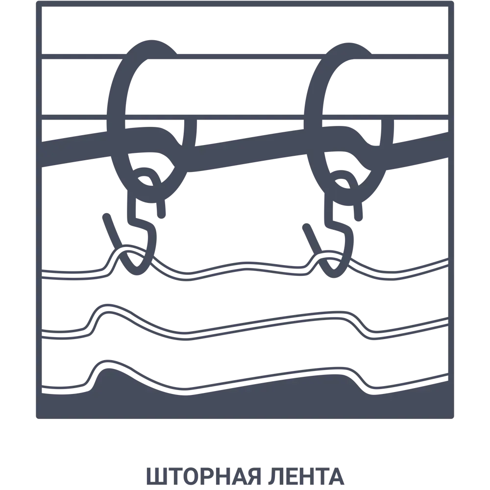 Штора на ленте «Taffy Apple 4» 140х260 см полиэстер однотон цвет зелёный 82111942 STLM-2043175 Santreyd  - Вид №6