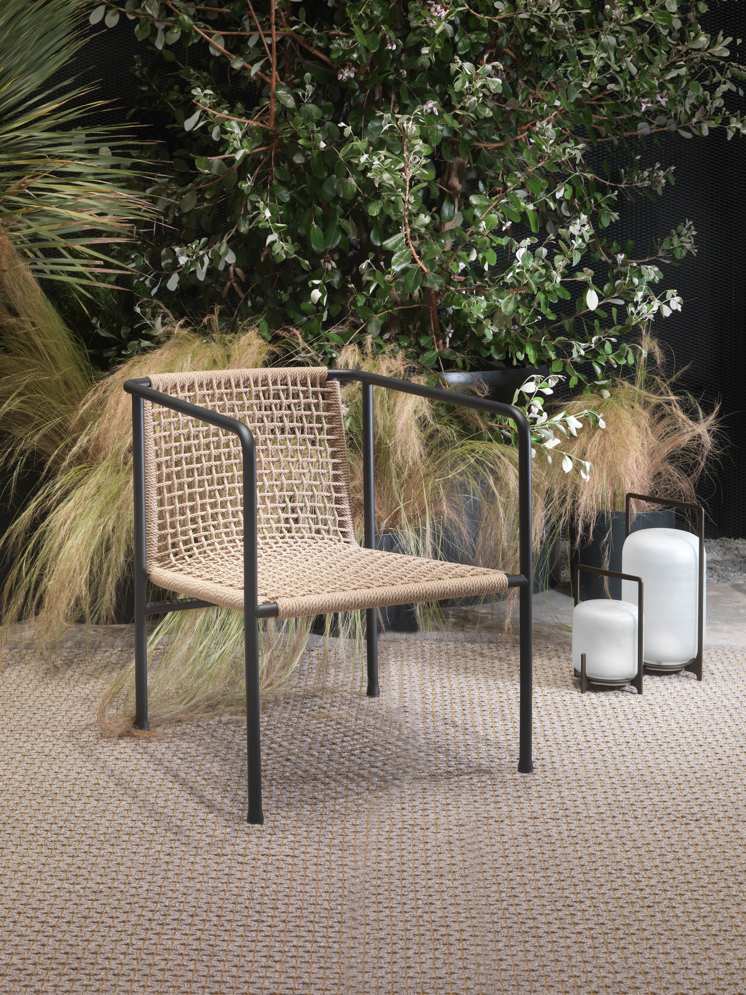 Садовый стул из нержавеющей стали и ПВХ Flexform Ottavia ARCH-00067795 - Вид №4