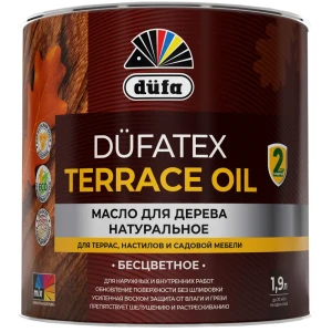 Масло для дерева Oil Terrace цвет бесцветный 1.9 л