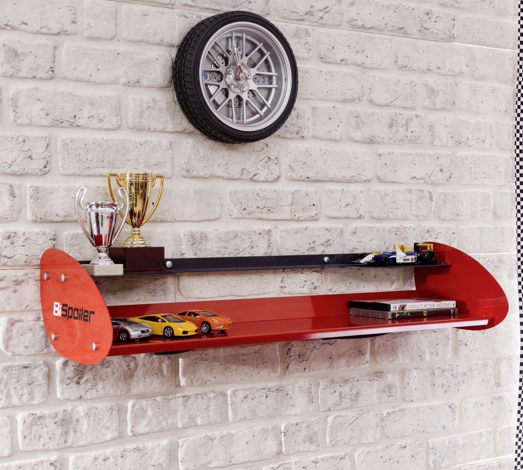 Полка детская красная Champion Racer CILEK CHAMPION RACER 00-3832490 Красный Santreyd  - Вид №1