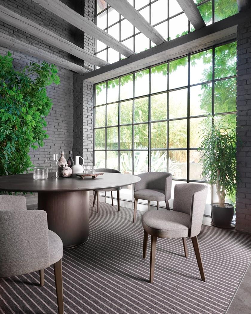 Potocco Круглый деревянный стол Otab 883/t2 - Вид №8