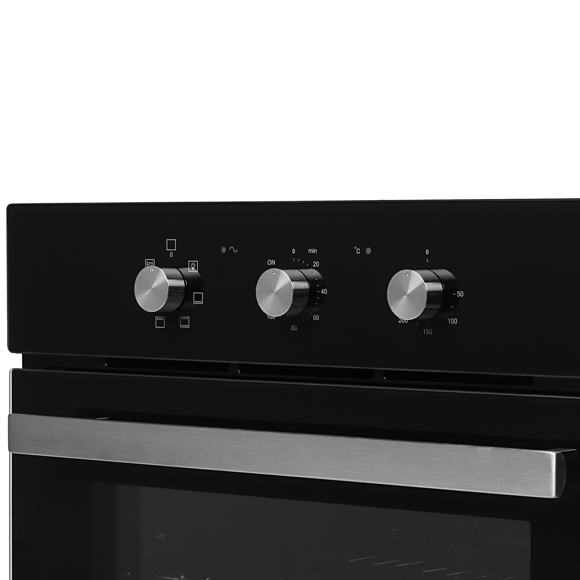 8160935 Электрический духовой шкаф HOMSair OES657BK черный STDN-0060045 - Вид №3