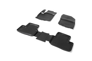 16155093 Коврики в салон для Mitsubishi ASX 2010-2017 2017-н.в., полиуретан, 4 шт., 99040001001 AutoFlex