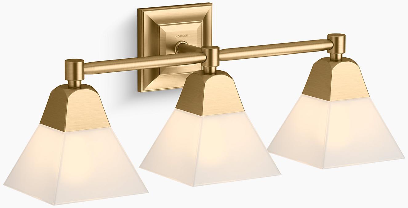 KOHLER Memoirs Бра с тремя лампами K-23688-BA03-BGL 