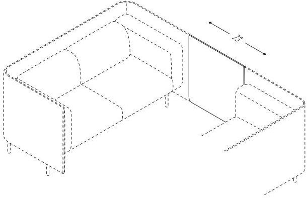 COR Акустическая рабочая станция из ткани для открытого пространства Floater sun-id-1501681 - Вид №5