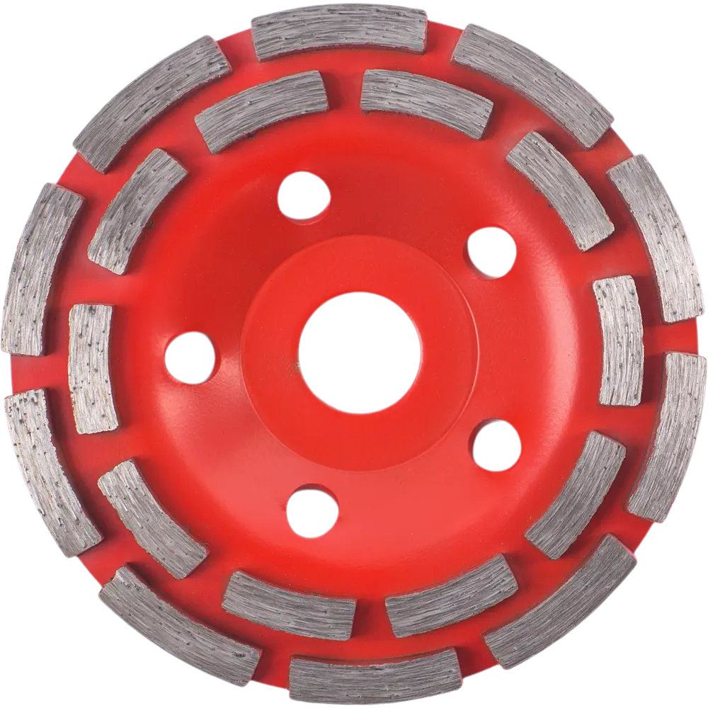 Алмазная чашка Vira двухрядная для шлифовки бетона 125 мм 89418165 STLM-1570290