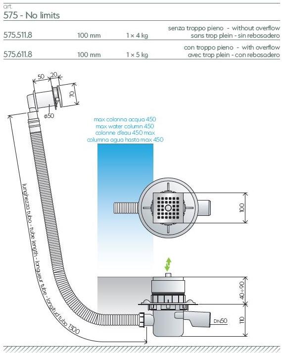 OMP Столбик для ванны sun-id-1405402 - Вид №4