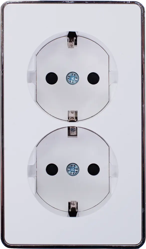 Розетка накладная WERKEL Gallant с заземлением и металлическим ободком 82036808