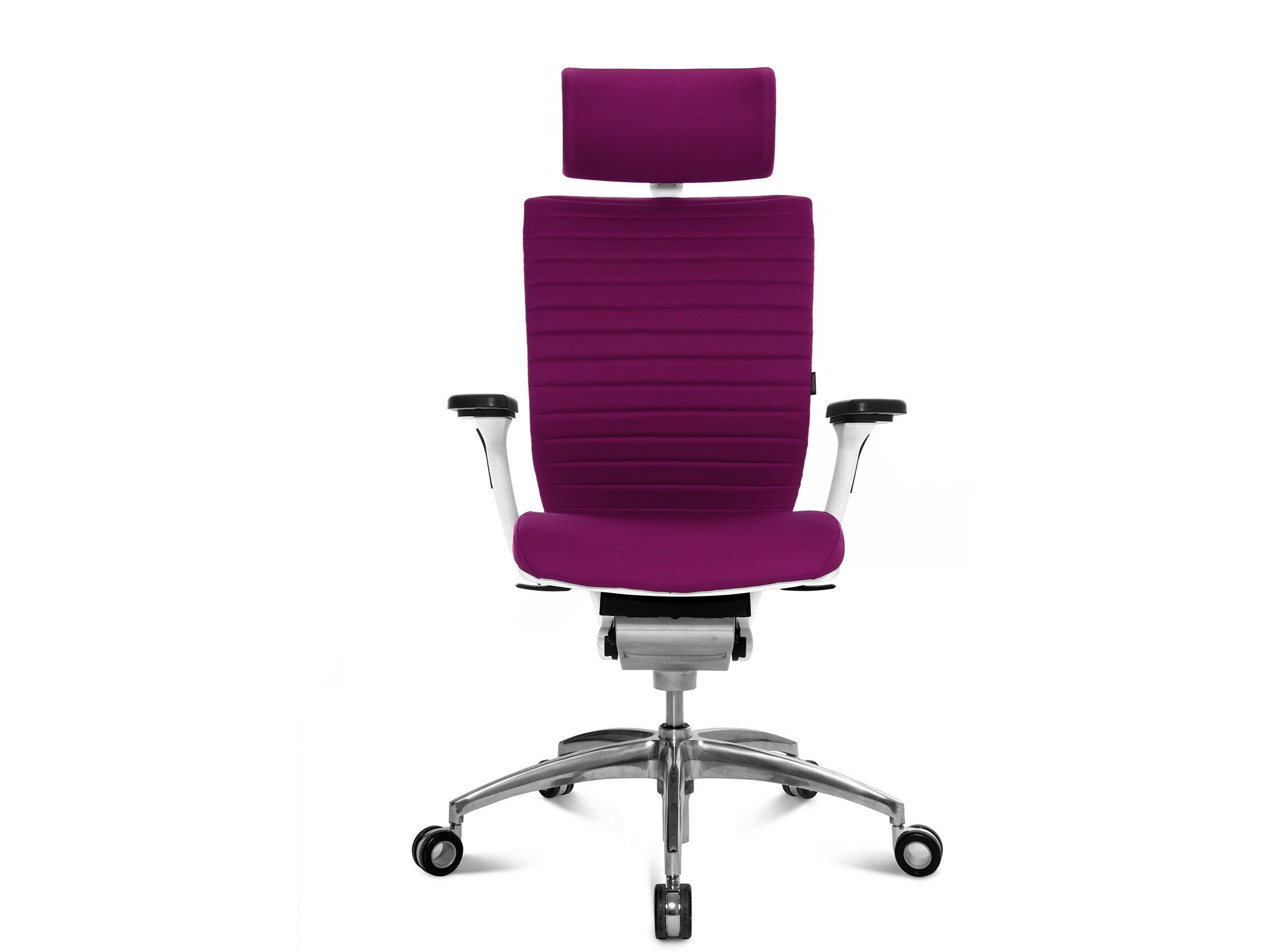 Регулируемый по высоте поворотный офисный стул из ткани Wagner ARCH-00067568 - Вид №6