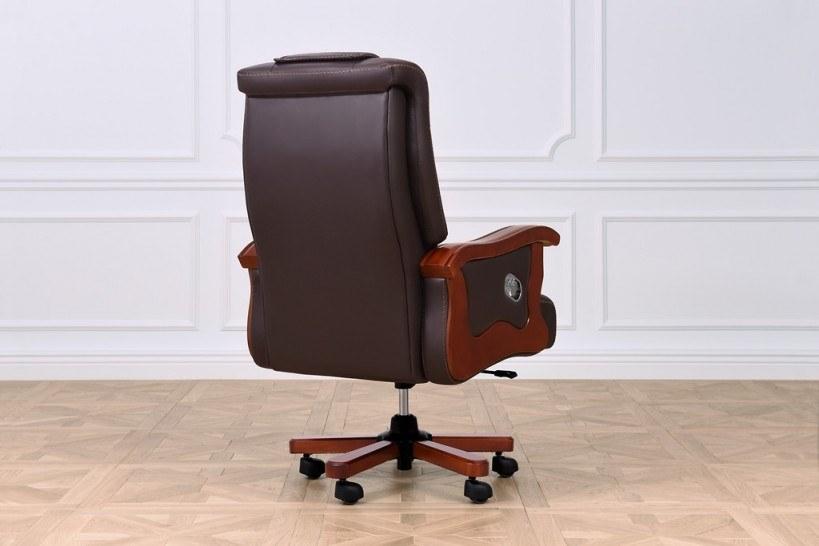 Arrediorg.it® Поворотное кожаное кресло руководителя с подлокотниками Prestige sun-id-1507164 - Вид №2