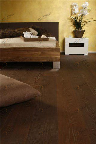 Паркетная доска Baltic Wood Elite Мокка Светлый Ясень Натур с брашью (Текстурированная) 2200х182 мм 2400200029