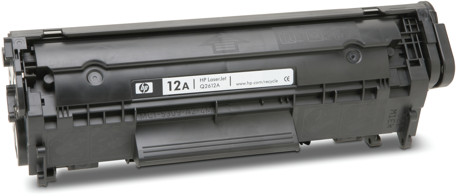 Q2612A laserjet black print cartridge HP Santreyd  - Вид №1