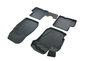 17438982 Резиновые коврики 3D PREMIUM в салон Renault Duster 2WD/4WD 2017- PR.RN.DUST.17G.02X35 SRTK