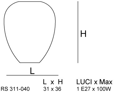 Siru Подвесной светильник из муранского стекла Alveare Rs 311-040  - Вид №1