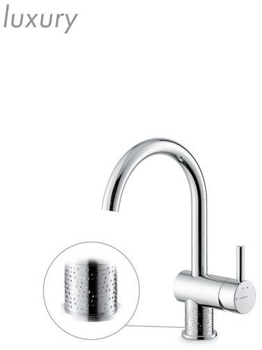 newform Смеситель для раковины, однорычажный, сливной Blink sun-id-1417781 - Вид №2