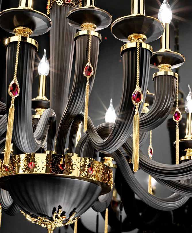 Euroluce Lampadari Хрустальная люстра с кристаллами swarovski® Julienne sun-id-1460007 - Вид №1