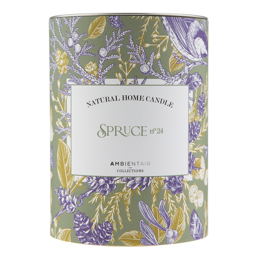 VV040ACEF Свеча ароматическая enchanted forest, eль, 40 ч Ambientair  - Вид №4