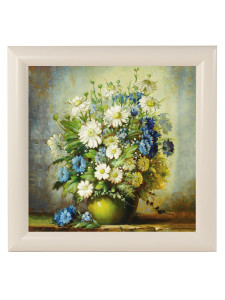 90620975 Картина в раме "Букеты. ромашки" 23x23 см STLM-0311366 ELENADECOR