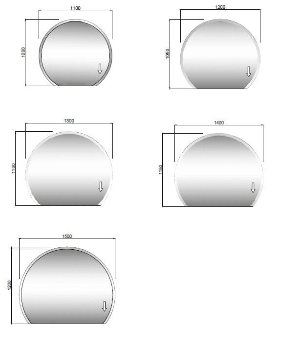 Настенное зеркало ARTELINEA TRAMONTO ARCH-00125927 - Вид №2