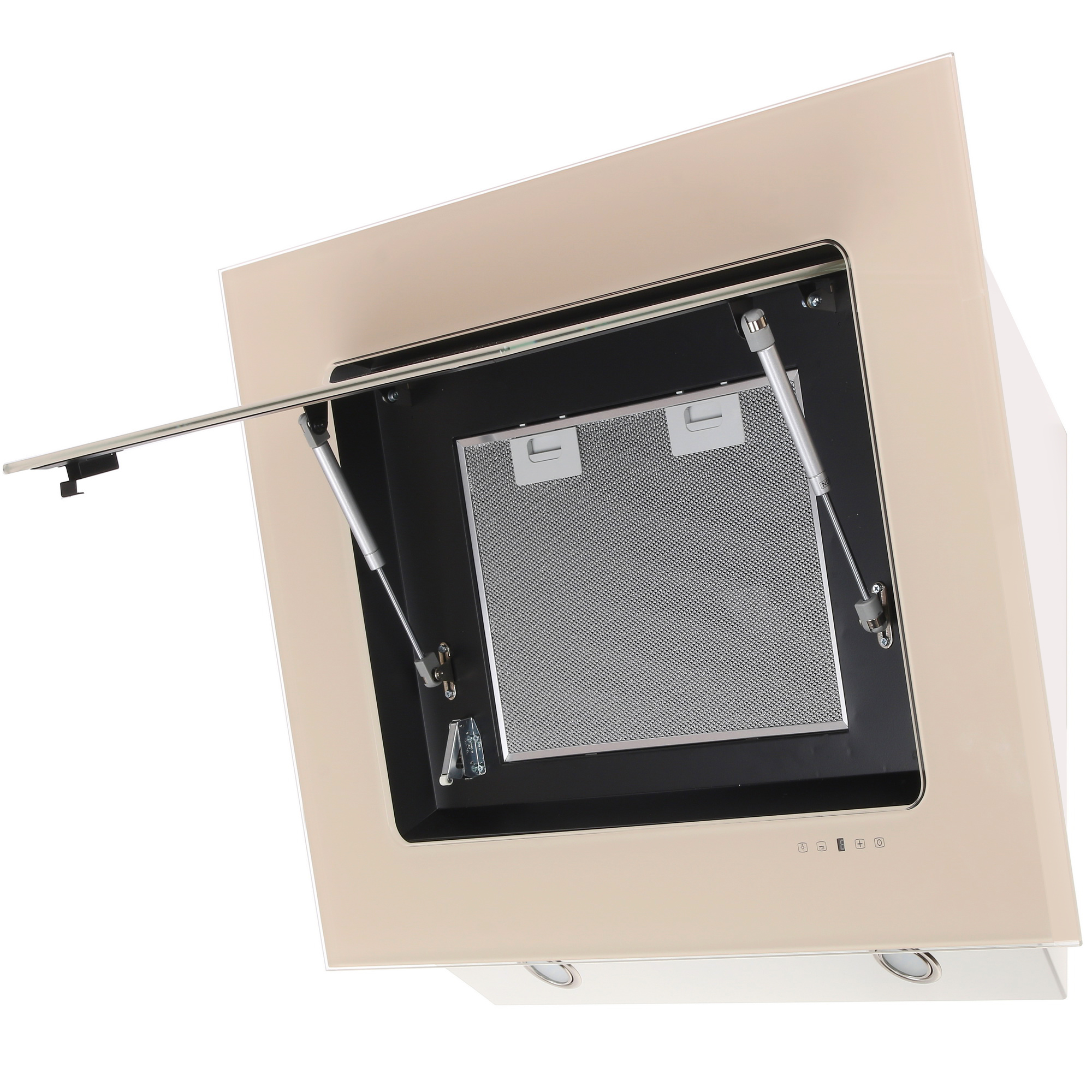 1254524 Вытяжка наклонная ELIKOR Оникс 90П-1000-Е4Д бежевый STDN-0142643 - Вид №2