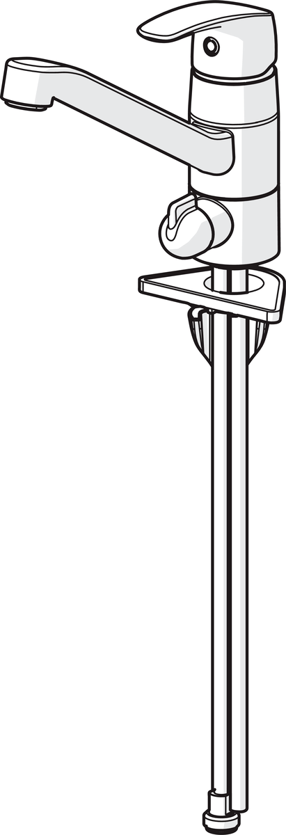 Oras 1035S Смеситель для кухни с клапаном 1035S Safira Хром  - Вид №2