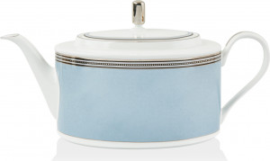 10646038 Noritake Чайник Noritake "Богарт платиновый" 1,25л Фарфор костяной