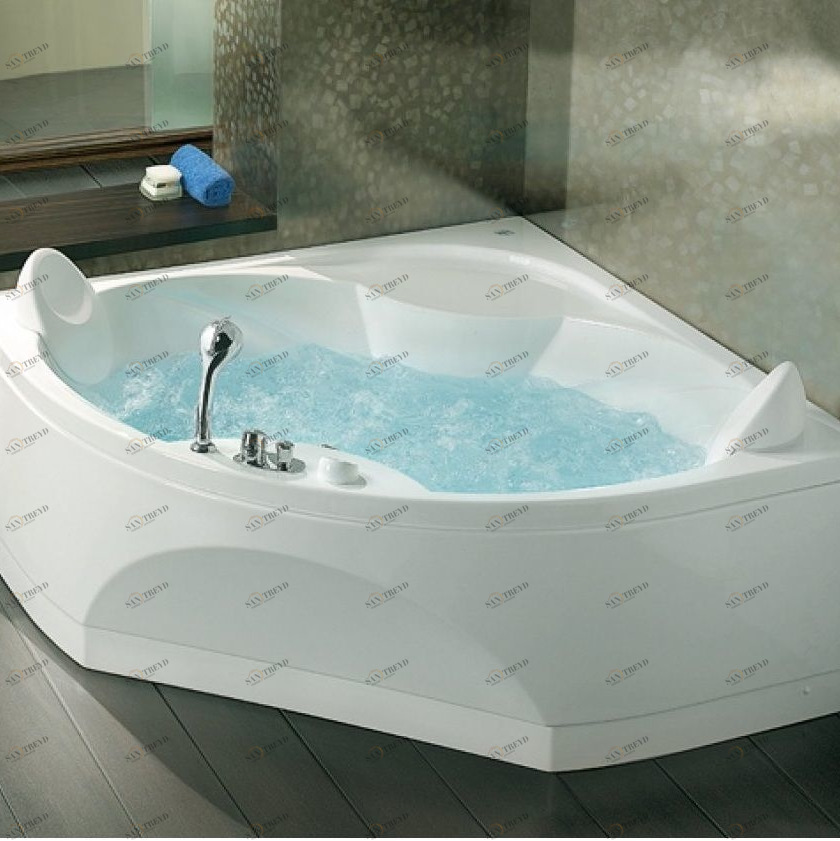 Ванна с аэро и гидромассажем Greta 140 см Karolitalia BLUBLUEGRETABLUMIX