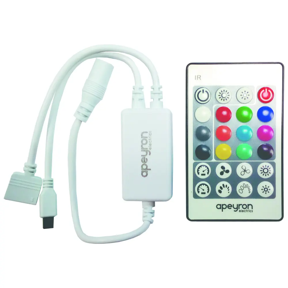 APEYRON Контроллер RGBW для светодиодных лент с пультом ДУ 82976367 STLM-0038394