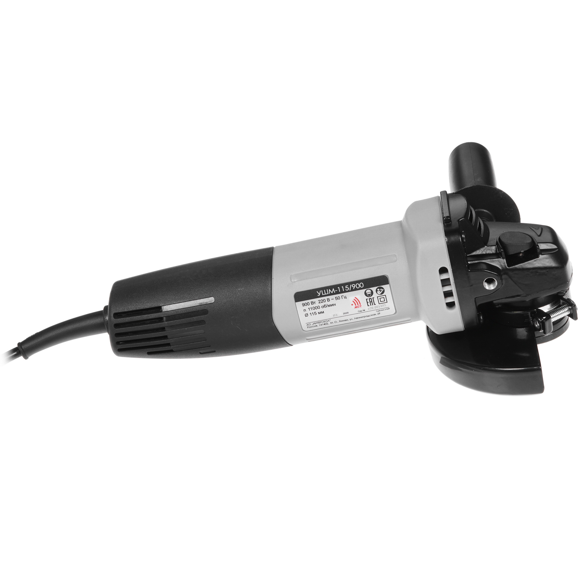 Углошлифовальная машина (УШМ) Интерскол УШМ-115/900 8188696 STDN-0004283 - Вид №3