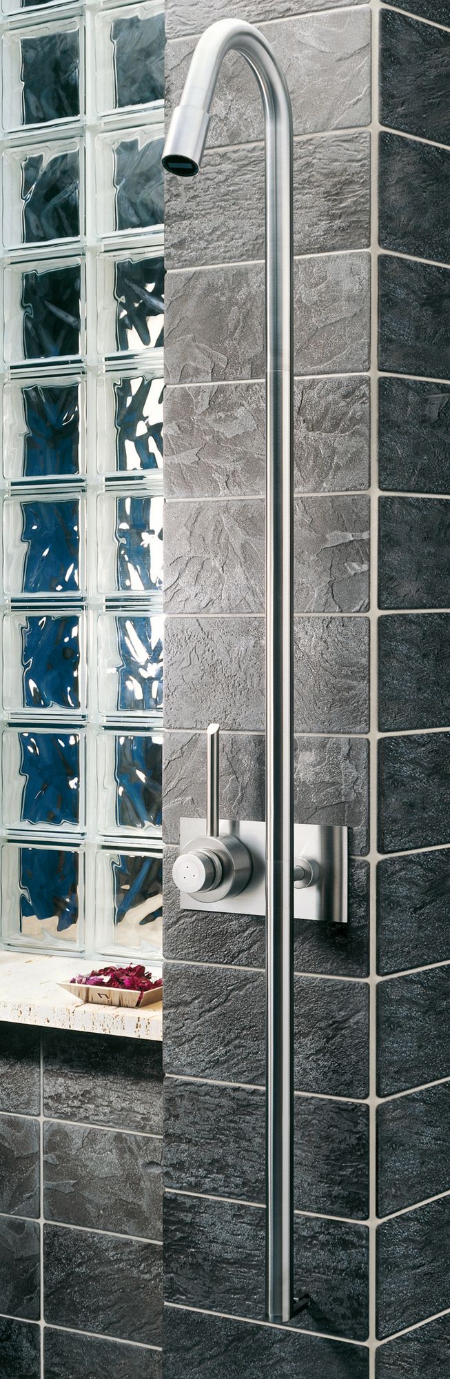 Термостатическая душевая колонна из нержавеющей стали MGS ARCH-00150478 - Вид №1