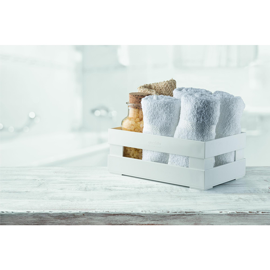 Ящик для хранения пластиковый 22 см белый Tidy&Store GUZZINI  00-3871100 Белый  - Вид №1