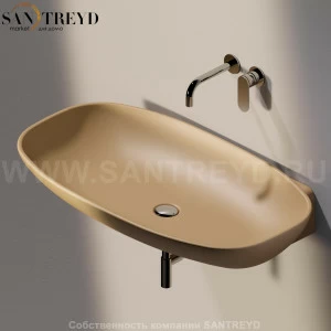 ND5082.9004 Подвесная раковина настенная прямоугольная Ceramica Flaminia Nuda