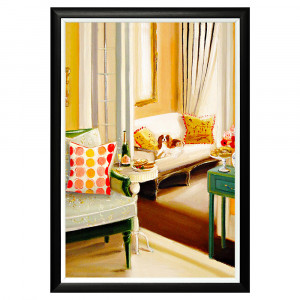 896519322_1818 Арт-постер "Кавалер Кинг Чарльз спаниель" Object Desire