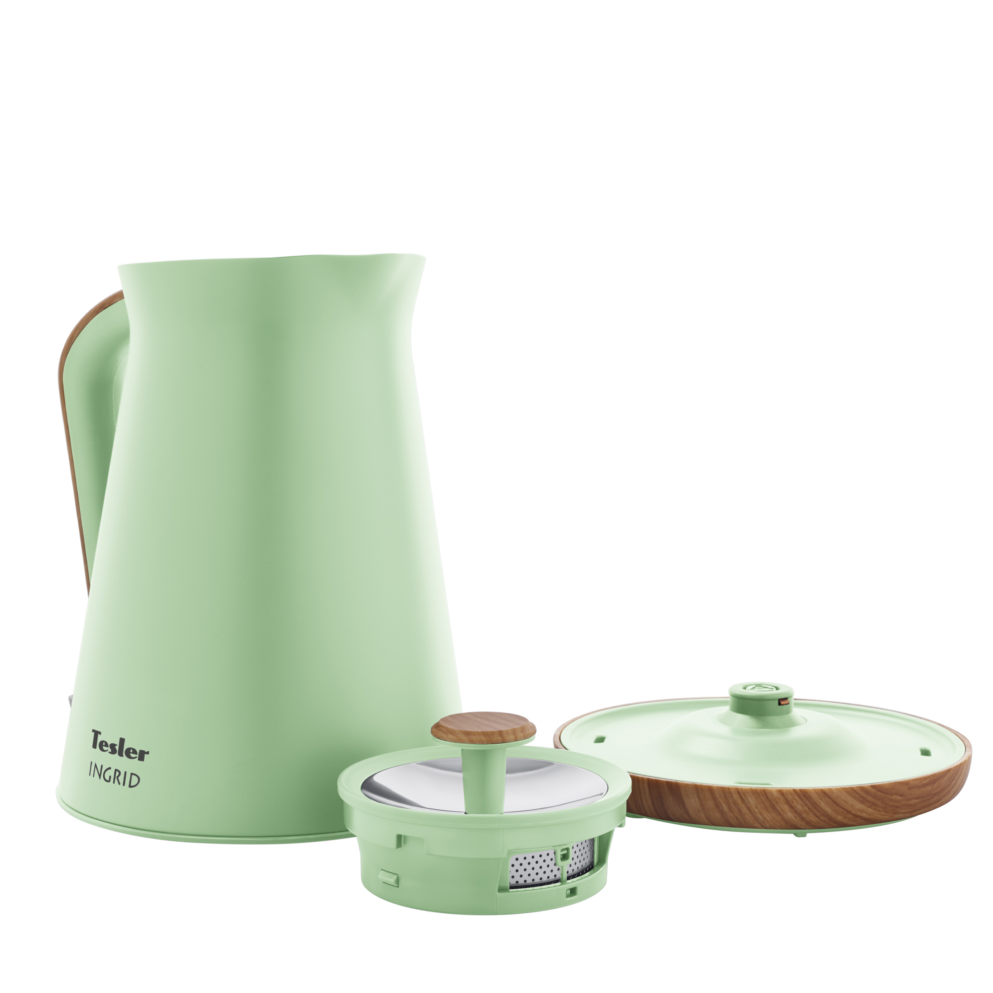 5300239 Электрочайник Tesler KT-1740 зеленый STDN-0066230 - Вид №1