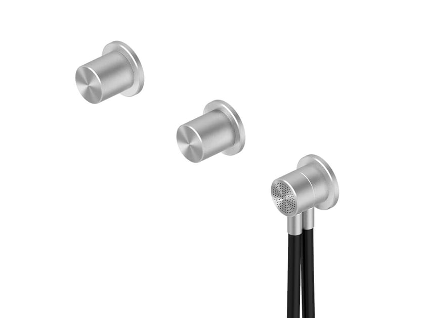 Настенные прогрессивные смесители с набором для душа Quadrodesign Hum ARCH-00039953