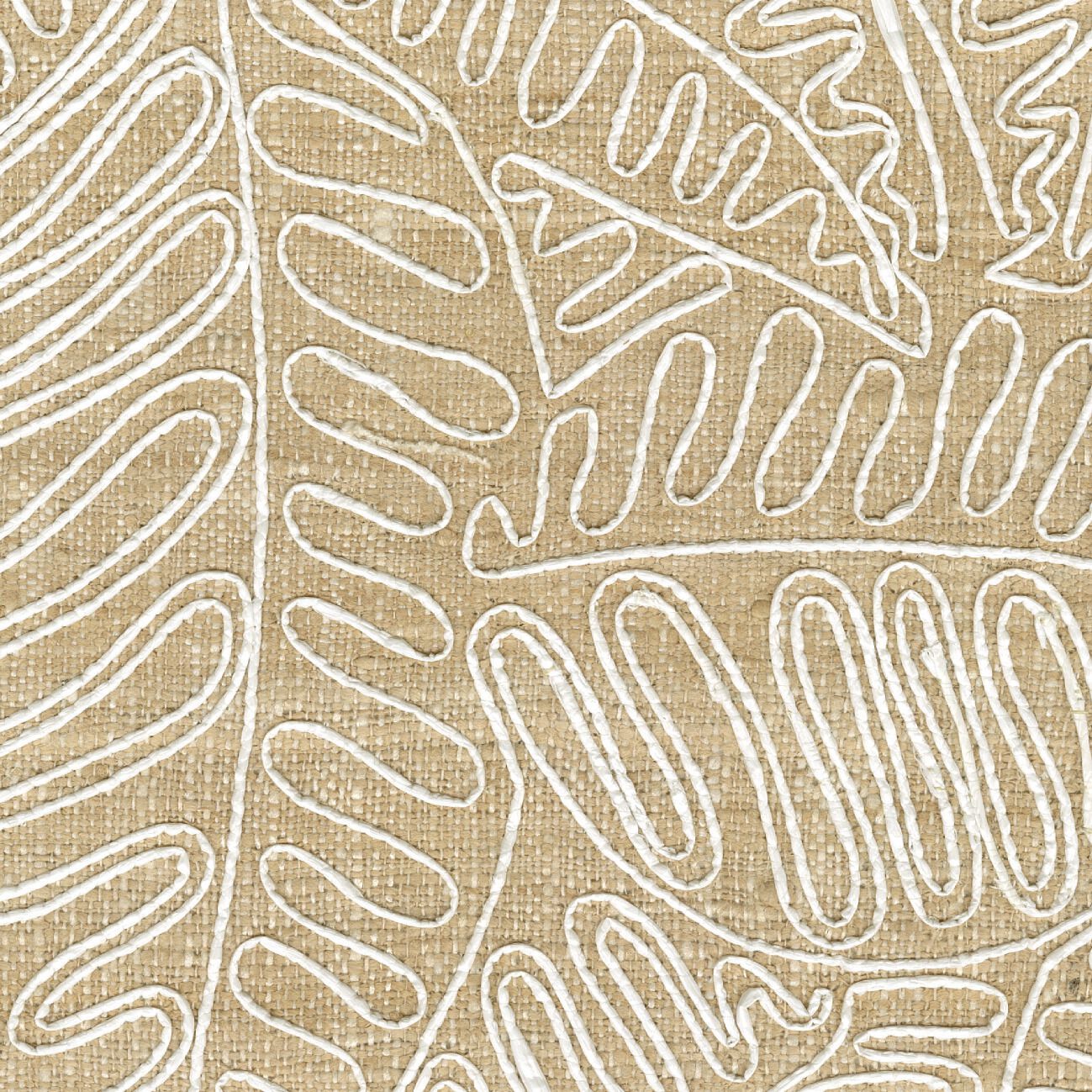 Шелковая вышитая ткань для штор Élitis Baléares ARCH-00146376 - Вид №3