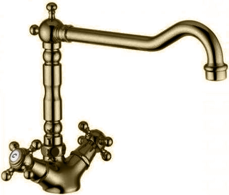 Смеситель MIGLIORE Revival ML.CUC-451.DO для кухни - золото  - Вид №2