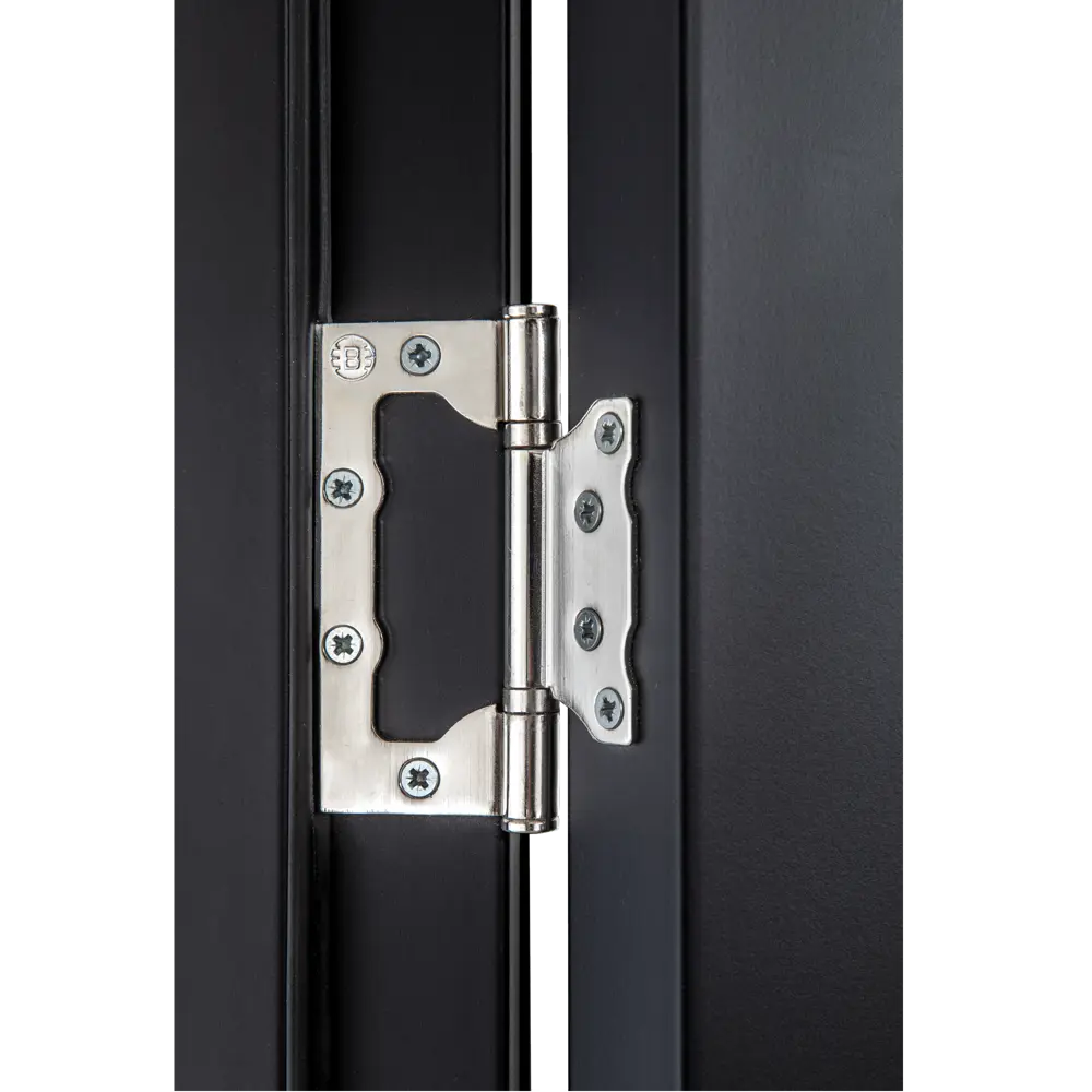 Дверь межкомнатная со стеклом Классико-43 70x200 см Hardflex черный с замком и петлями 85486311 STLM-2023419 PORTIKA  - Вид №4
