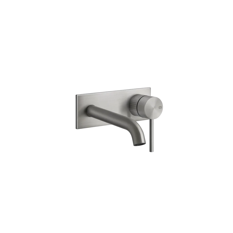 Смеситель для умывальника 54484 239 Gessi Gessi316 ПОЧИЩЕННАЯ ЩЕТКОЙ СТАЛЬ 54484239